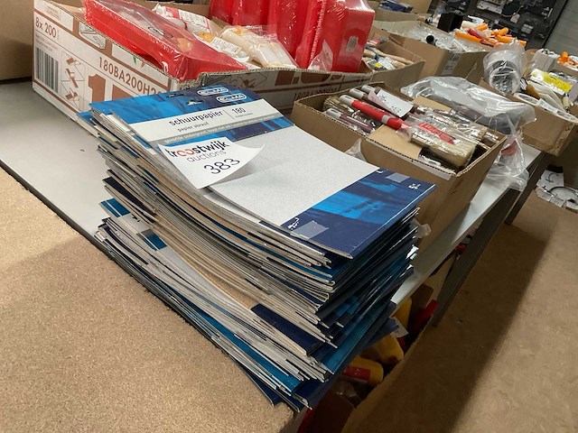 Partij schuurpapier; schuurblok - afbeelding 4 van  8