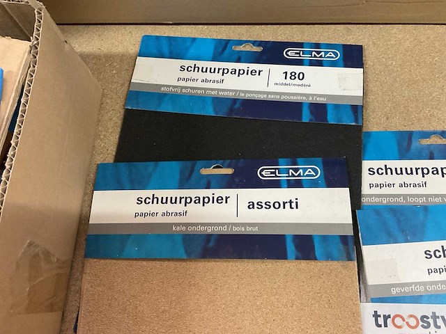 Partij schuurpapier; schuurblok - afbeelding 5 van  8