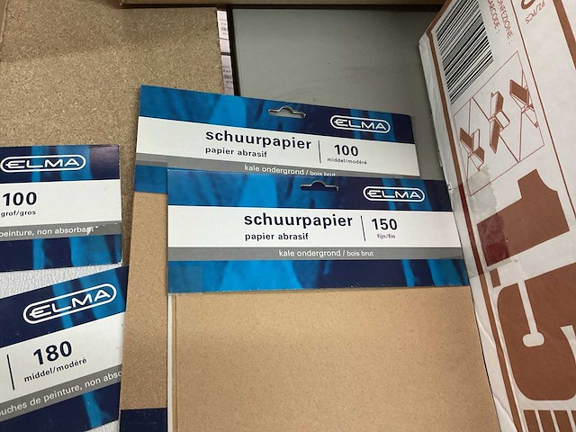 Partij schuurpapier; schuurblok - afbeelding 8 van  8