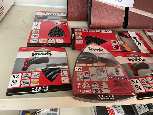 Partij schuurpapier - afbeelding 2 van  8