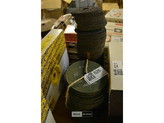 Partij schuurschijven - afbeelding 1 van  2