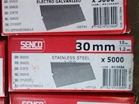 Partij senco brads 30mm 18ga 1,2mm, 40 000 stuks - afbeelding 2 van  2