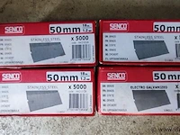 Partij senco brads 50mm 18ga 1,2mm, 20 000 stuks