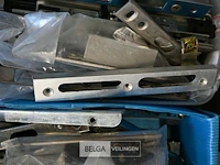 Partij sluitplaten voor hout,pvc en alu deuren - afbeelding 2 van  3
