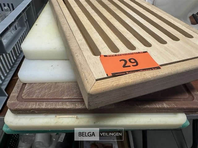 Partij snijplanken diverse maten - afbeelding 2 van  3