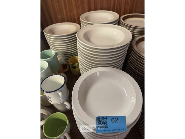 Partij soepborden ± 35 stuks - afbeelding 1 van  5