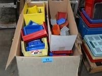 Partij sorteer bakken diversen maten - afbeelding 1 van  1