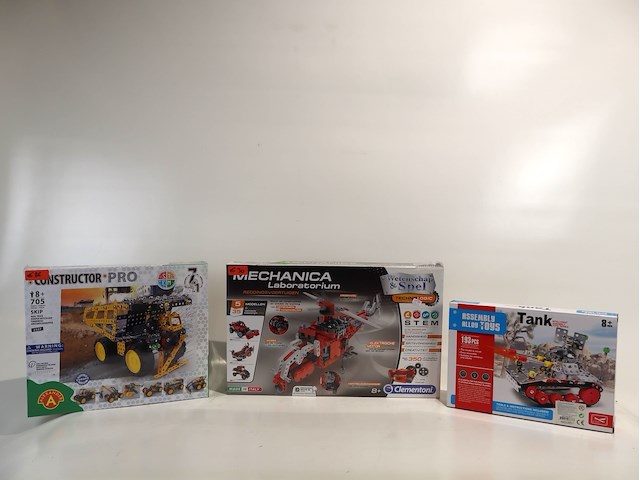 Partij speelgoed techniek (x3) - afbeelding 1 van  4