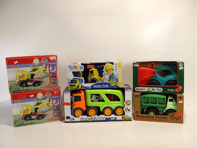 Partij speelgoed wagens (x6) - afbeelding 1 van  4