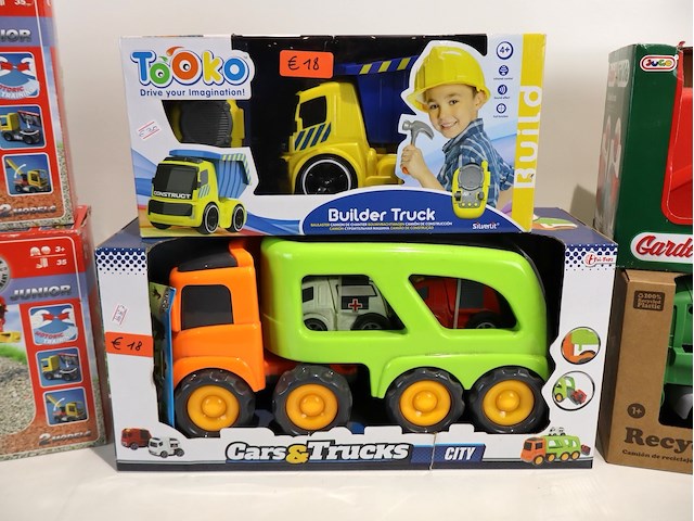 Partij speelgoed wagens (x6) - afbeelding 2 van  4