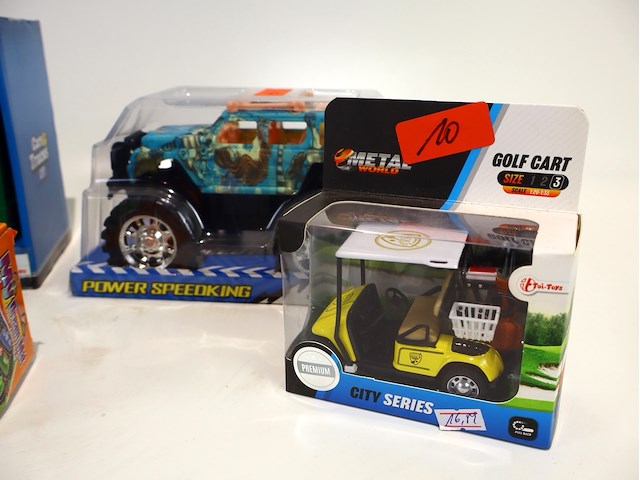 Partij speelgoed wagens (x7) - afbeelding 2 van  5