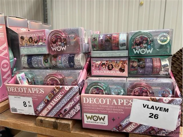 Partij speelgoed, wo. 4 headphones en decobanden - afbeelding 1 van  3