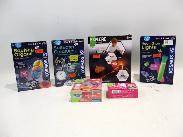 Partij spel en wetenschap (x6) - afbeelding 1 van  4