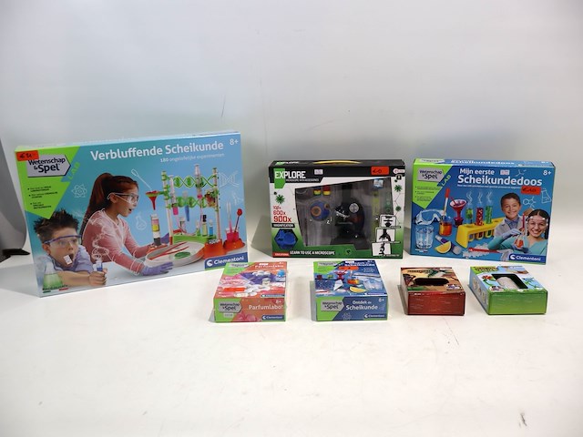 Partij spel en wetenschap (x7) - afbeelding 1 van  6