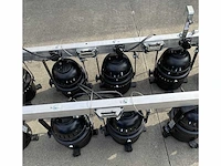 Partij stairville 6-bar met par64 short - 1kw – harting - afbeelding 4 van  5