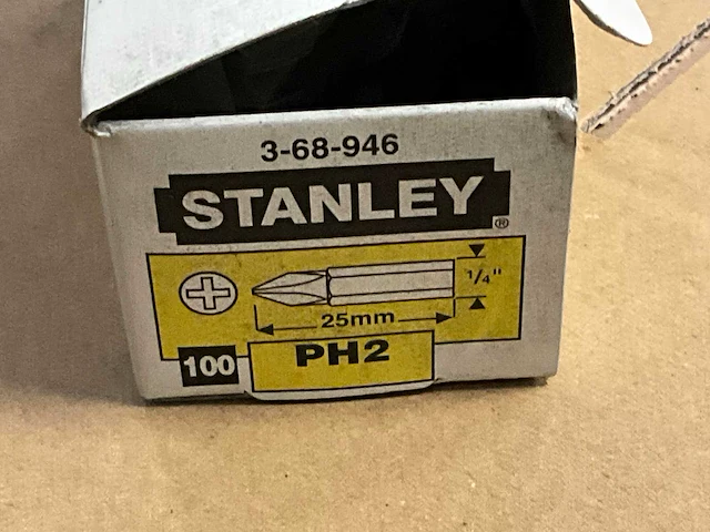 Partij stanley bits 3-68-946 - afbeelding 2 van  3