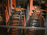 Partij stapelstoelen + kar - afbeelding 3 van  7