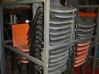 Partij stapelstoelen + kar - afbeelding 3 van  7