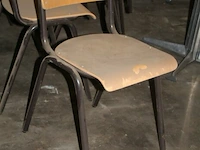 Partij stapelstoelen - afbeelding 3 van  5