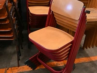 Partij stapelstoelen - afbeelding 1 van  5