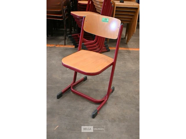 Partij stapelstoelen - afbeelding 3 van  5