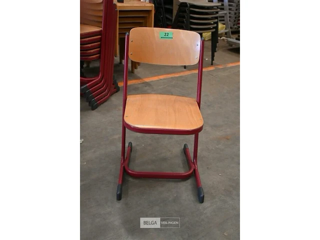 Partij stapelstoelen - afbeelding 4 van  5