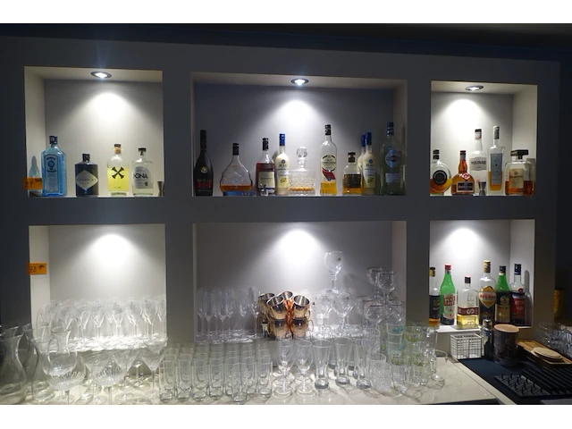 Partij sterke alcoholische dranken - afbeelding 1 van  6