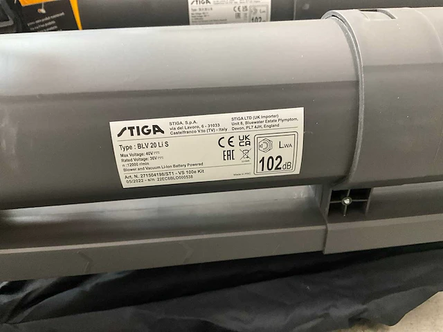 Partij stiga accu tuingereedschap 20 v - afbeelding 8 van  22