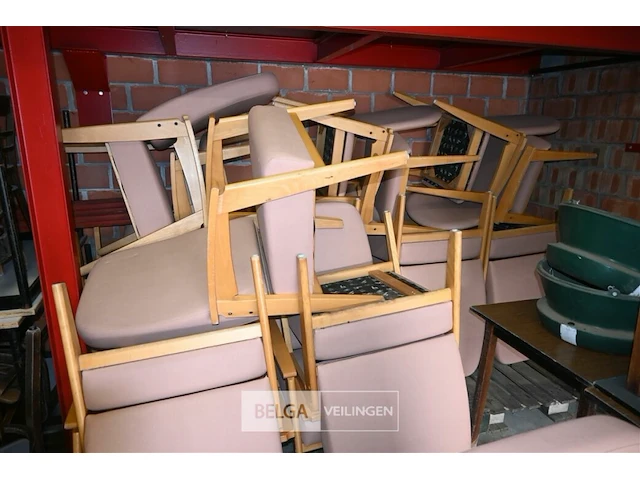 Partij stoelen met armleuning - afbeelding 2 van  7