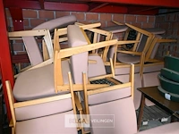 Partij stoelen met armleuning - afbeelding 2 van  7