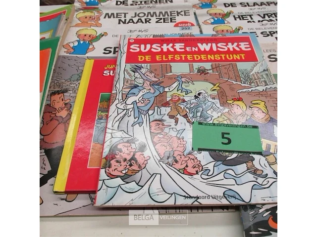 Partij stripboeken jommeke en suske en wiske - afbeelding 3 van  4