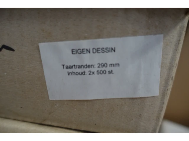 Partij taart inleggers - afbeelding 10 van  11