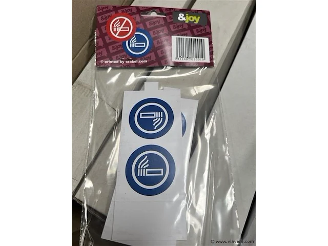 Partij tafel displaysets, roken - afbeelding 2 van  3