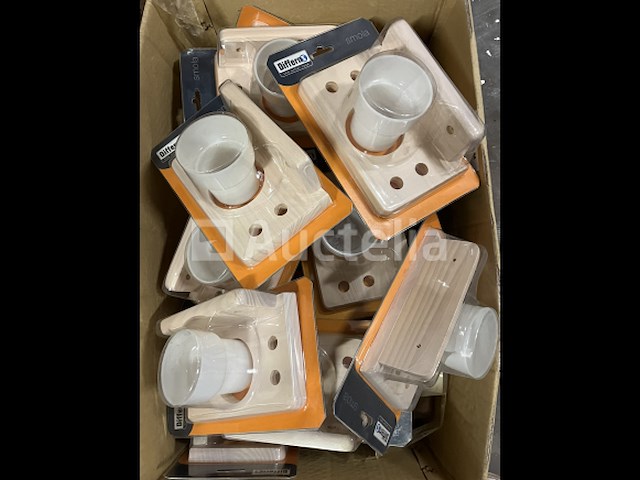 Partij tandenborstel houders - afbeelding 1 van  2