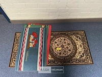 Partij tapijten en tafelonderleggers - afbeelding 2 van  4