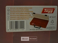 Partij tayg opbergkoffers met compartimenten - afbeelding 2 van  2