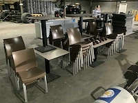 Partij terrastafels- en stoelen - afbeelding 1 van  13