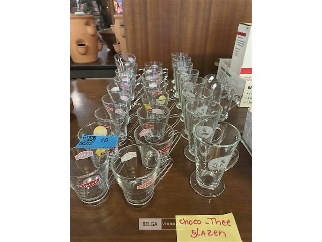Partij thee glazen - afbeelding 1 van  5