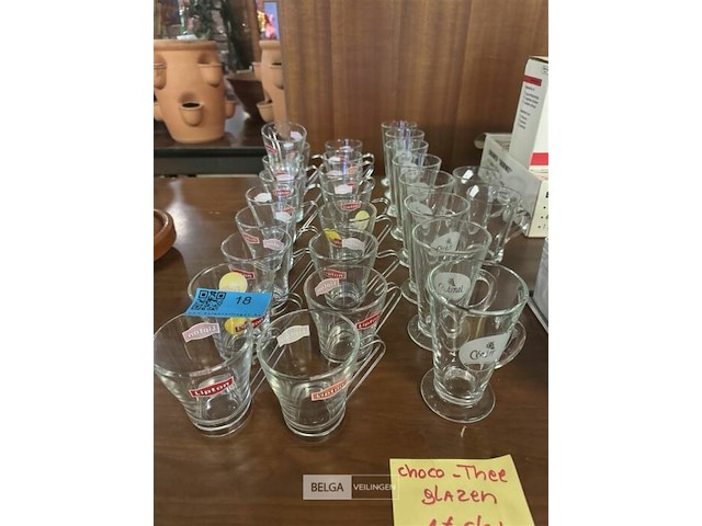 Partij thee glazen - afbeelding 2 van  5