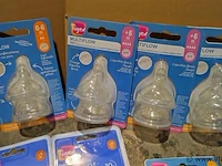 Partij tigex baby verzorgingsbenodigheden oa thermometer, spenen, ea 13 stuks - afbeelding 2 van  6