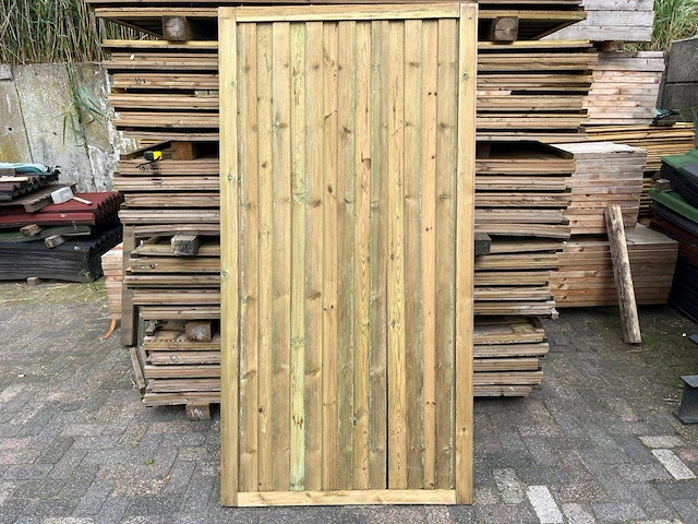 Partij tuinplaten 195x100cm 45 stuks nieuw - afbeelding 1 van  1