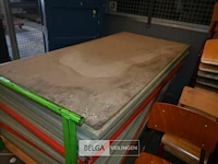 Partij turnmatten met kar - afbeelding 3 van  6