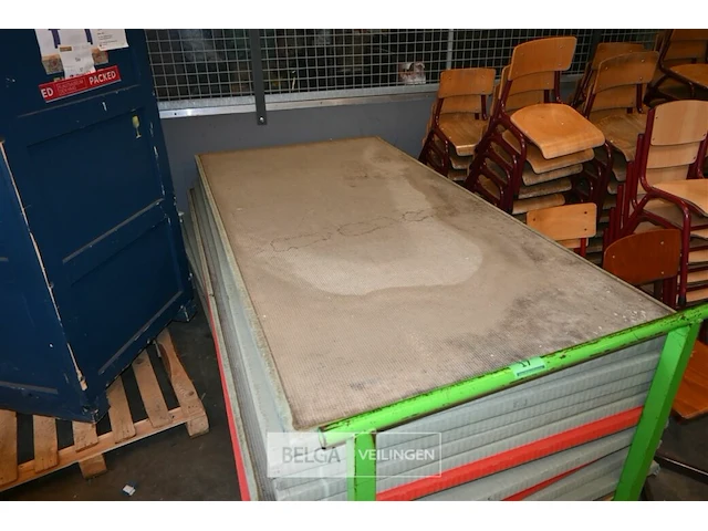 Partij turnmatten met kar - afbeelding 6 van  6
