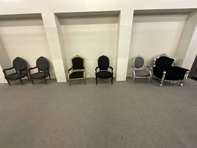 Partij van 6 stoelen - afbeelding 1 van  4
