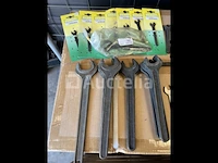 Partij van 67 machine sleutels 6-38 mm - afbeelding 4 van  5