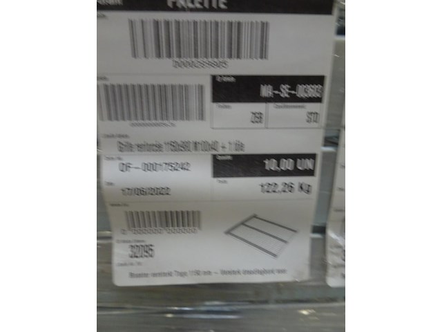 Partij versterkte metalen draadlegborden - afbeelding 3 van  4