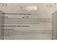 Partij viega afvoerplug 6/4 keramisch uitstortgootsteen (220x) - afbeelding 5 van  7