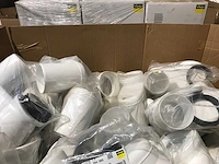 Partij viega toilet vloeraansluitstuk bocht met sprong (319x) - afbeelding 1 van  9