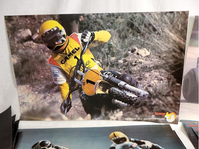 Partij vintage automobilia poster - afbeelding 2 van  8