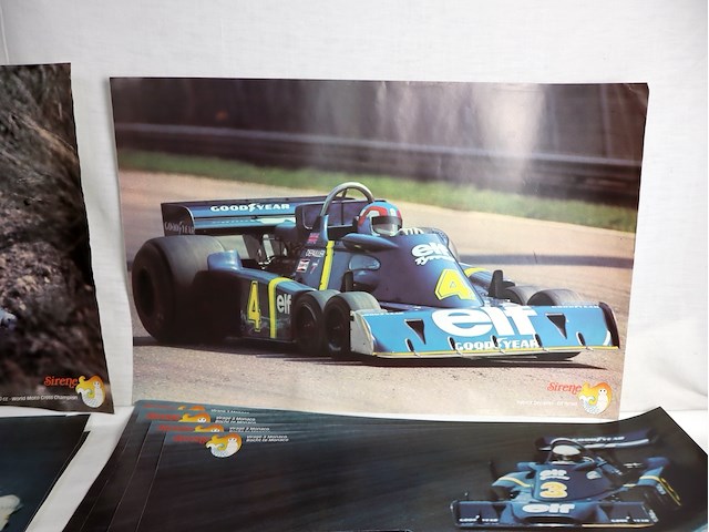 Partij vintage automobilia poster - afbeelding 3 van  8